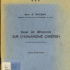 Essai de réflexion sur l’humanisme chrétien