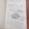 Biblia Sacra Vulgatae editionis, Sixti V. et Clementis VIII. Pont. Max. jussu recognita atque edita
