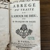 Abrégé du traité de l'amour de Dieu