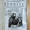 La règle du B. Père Sainct Benoist, avec les déclarations sur icelle, pour la Congrégation de Sainct Maur