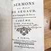Sermons du Père de Segaud, de la Compagnie de Jésus