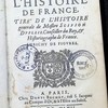 Epitome de l'histoire de France
