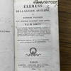 Éléments de la langue anglaise, ou, Méthode pratique pour apprendre facilement cette langue.