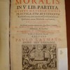 Theologia moralis in V lib. Partita. Quibus materiae omnes practicae, cum ad externum ecclesiasticum, tum internum conscientiae forum spectantes, nova methodo explicantur. Accesserunt, nondum inlucem editae, quaestiones canonicae de praelatorum ecclesiastic, electione, institutione, & potestate. De jurisdictione et judicis ordinarii potestate de rerum ecclesiasticarum prohibita alienatione ex lib. I decretalium disputatae