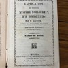 Explication des quinze mystères du rosaire vivant [incluant les Mystères joyeux, les Mystères douloureux et les Mystères glorieux]