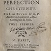 Abrégé de la pratique de la perfection chrétienne