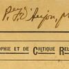 L’Objet intégrale de l’Apologétique