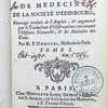 Essais et observations de medecine de la société d'Edinbourg