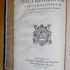 Dictionarium syro-chaldaicum, Guidone Fabricio Boderiano collectore et auctore
