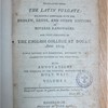 The Holy Bible, translated from the Latin Vulgate, diligently compared with the Hebrew, Greek, and other editions in diverse languages, and first published by the English College at Douay, Anno 1609 : newly revised and corrected, according to the Clementin edition of the Scriptures, with annotations for clearing up the principal difficulties of Holy Writ