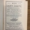 Mois de Saint Joseph, le premier et le plus parfait des adorateurs