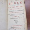 Sainte Bible : traduite sur les textes originaux, avec les différences de la Vulgate