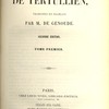 Oeuvres de Tertullien