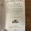 Conduite pour passer saintement le temps de l'Avent, où l'on trouve pour chaque jour une Pratique, une Méditation et des Sentimens sur l'Evangile du jour, et des Sentences de la Sainte Écriture et des Saints Pères ; avec la Collecte de la Sainte Messe, et un Point de la Passion de N.S. Jésus-Christ