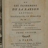 Le comte de Valmont, ou, Les égaremens de la raison