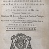 Conférences ecclésiastiques du diocèse d’Angers, sur les sacremens en général, sur le baptême, la confirmation, l’eucharistie et le sacrifice de la messe