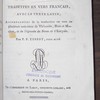 Églogues de Virgile, traduites en vers français, avec le texte latin, accompagnées de la traduction en vers de plusieurs morceaux de Théocrite, Bion et Moschus, et de l'épisode de Nisus et d'Euryale