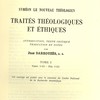 Traités théologiques et éthiques