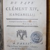 La vie du pape Clement XIV (Ganganelli)