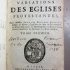 Histoire des variations des églises protestantes