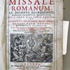 Missale romanum ex decreto sacrosancti Concilij Tridentini restitutum