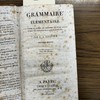 Grammaire élémentaire à la portée de toutes les personnes qui n'ont aucune notion des principes de la langue française.