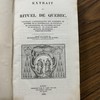 Extrait du Rituel de Québec, contenant l’administration des sacremens de baptême, de la confirmation, de pénitence, de l’eucharistie, de l’extrême-onction et de mariage : et aussi les bénédictions, et diverses formules d’actes.