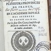 Observations sur les eaux minérales de plusieurs provinces de France, faites en l'académie royale des sciences en l'année 1670 et 1671