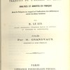 Les Psaumes traduits de l’hébreu en latin analysés et annotés en français Avec la Vulgate en regard et l’indication des différences entre les deux versions