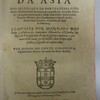 Decada setima da Asia, dos feitos que os Portugueses fizeraõ no descobrimento dos mares, & conquista das terras do Oriente: em quanto governaraõ a India dom Pedro Mascarenhas, Francisco Barreto, dom Constantino, o Conde do Redondo dom Francisco Coutinho & Joaõ de Mendoça..