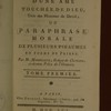Sentimens d'une âme touchée de Dieu, tirés des pseaumes de David, ou, Paraphrase morale de plusieurs pseaumes en forme de prière