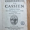 Les conférences de Cassien