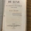 Du luxe au point de vue de la religion, de la famille et des pauvres