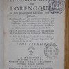 Histoire naturelle, civile et géographique de l'Orenoque, et des principales riviéres qui s'y jettent, dans laquelle on traite du Gouvernement, usages & des coûtumes des Indiens qui l'habitent, des animaux, des arbres, des fruits, des résines, des herbes & des racines médicinales qui naissent dans le Païs