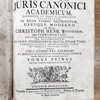 Corpus juris canonici academicum