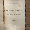 Devotion au Precieux Sang : ses motifs, sa pratique