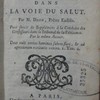 Conduite des âmes dans la voie du salut