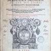 Les commentaires de M. P. André Matthiolus, médecin senois, sur les six livres de Pedacius Dioscoride Anazarbéen, de la matière médicinale