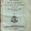 Elogio historico del Patriarca S.or S. Josef