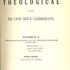 Institutiones theologicae