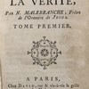 De la recherche de la vérité