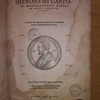 Hieronymi Cardani Mediolanensis Medici de rerum varietate libri XVII