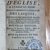 Nouveau livre d'Église, à l'usage de Rome, pour la commodité universelle des laïques, contenant les offices et messes des dimanches & fêtes de l'année