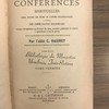 Cinquante conférences spirituelles pour toutes les fêtes de l'année ecclésiastique, à l'usage des communautés religieuses, Ouvrage utile également aux directeurs des âmes, aumôniers, prédicateurs de retraites et généralement à tous les prêtres