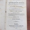 Lettres de quelques Juifs portugais, allemands et polonois, à M. de Voltaire, avec un petit commentaire extrait d'un plus grand, à l'usage de ceux qui lisent ses Oeuvres