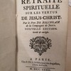 Retraite spirituelle sur les vertus de Jésus-Christ