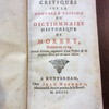 Remarques critiques sur la nouvelle édition du Dictionnaire historique de Moréry, donnée en 1704