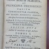 Theologia moralis universa, complectens omnia morum praecepta, et principia decisionis omnium conscientæ casuum, suis quæque momentis stabilita