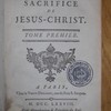 Traité du sacrifice de Jésus-Christ