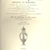 Dictionnaire des antiquités grecques et romaines d’après les textes et les monuments